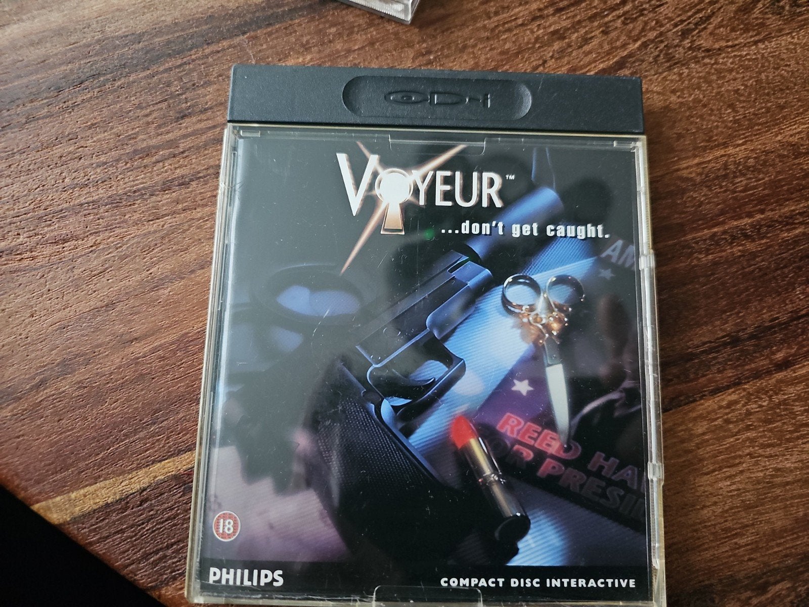 Voyeur CD-i Spel - Klassieke Interactieve Thriller, Ophalen of Verzenden, Zo goed als nieuw, Avontuur en Actie