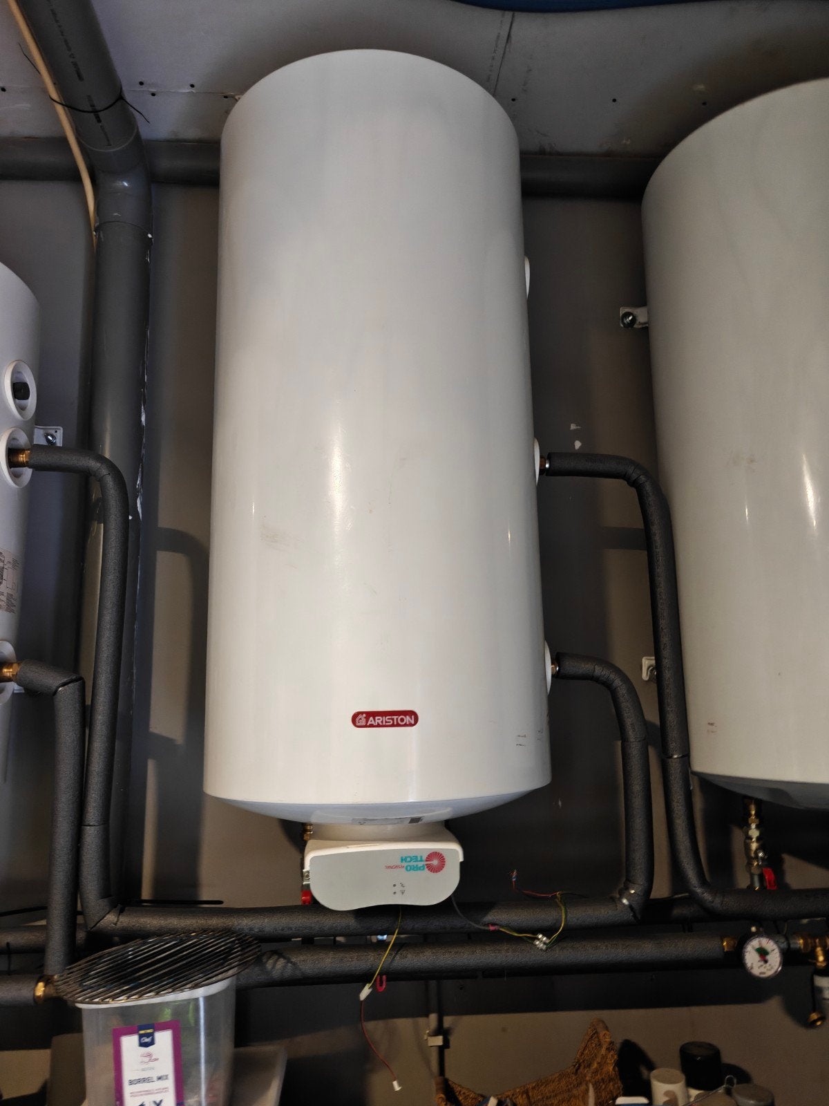 Buffervaten 2 van 200 liter & 1 buffervat van 150 liter, Doe-het-zelf en Verbouw, Geisers en Boilers, Ophalen, 100 liter of meer