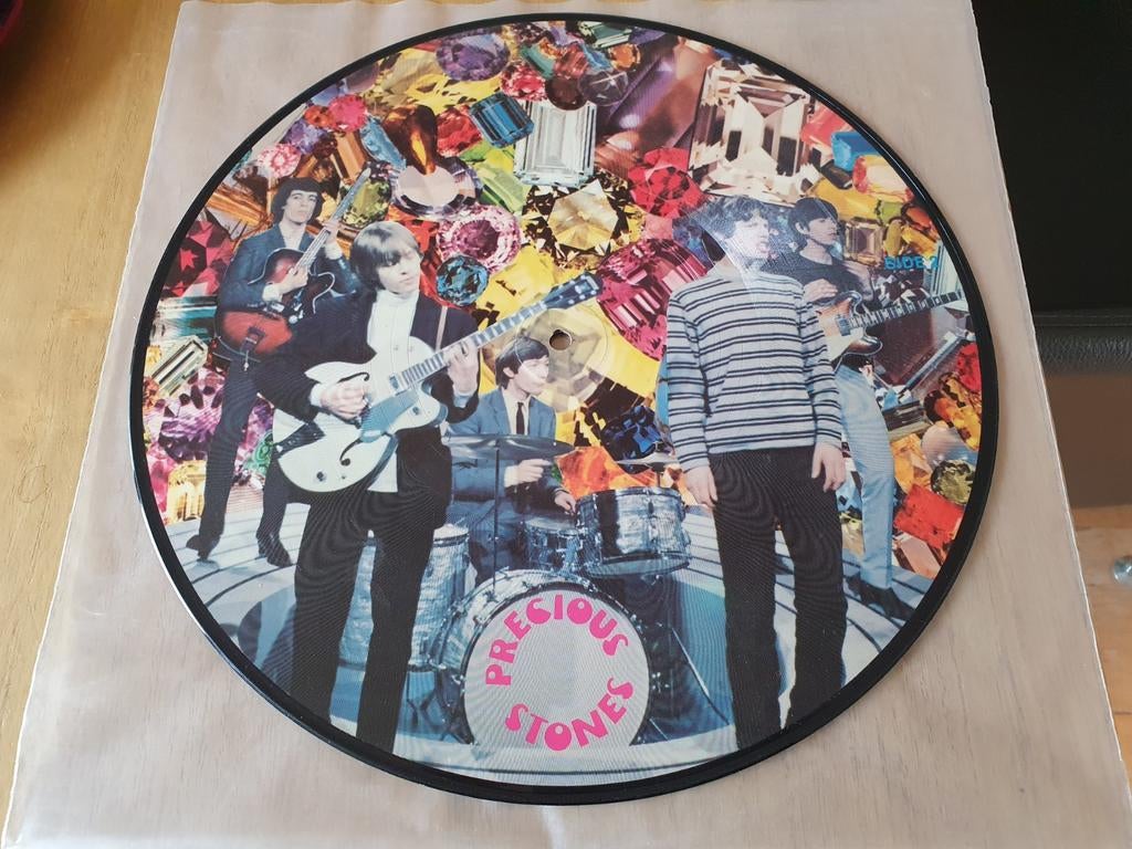 The Rolling Stones - Precious Stones RARE Picture Disc, Ophalen of Verzenden, Zo goed als nieuw, 12 inch