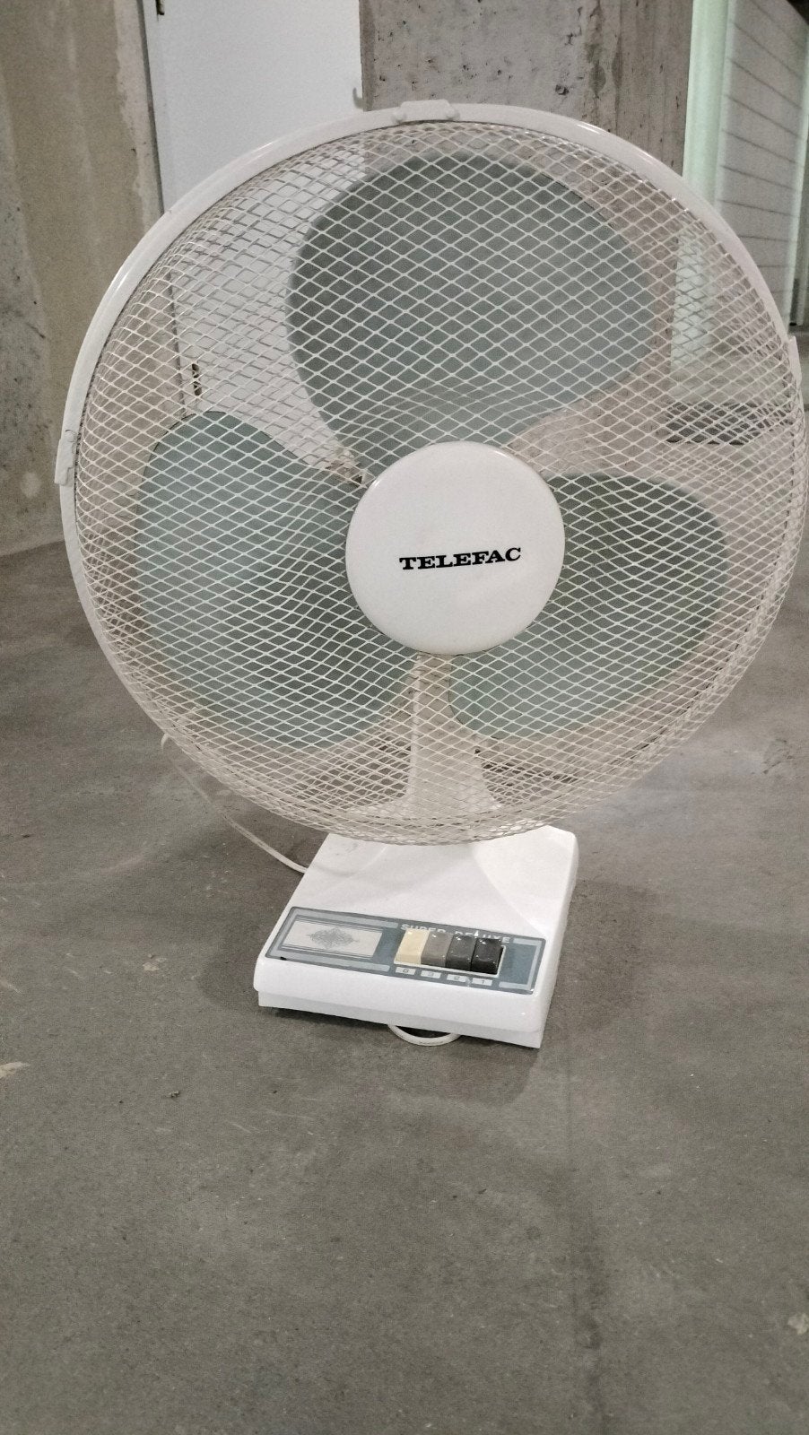 Telefac Tafelventilator - Compact en Krachtig, Ophalen, Gebruikt, Tafelventilator