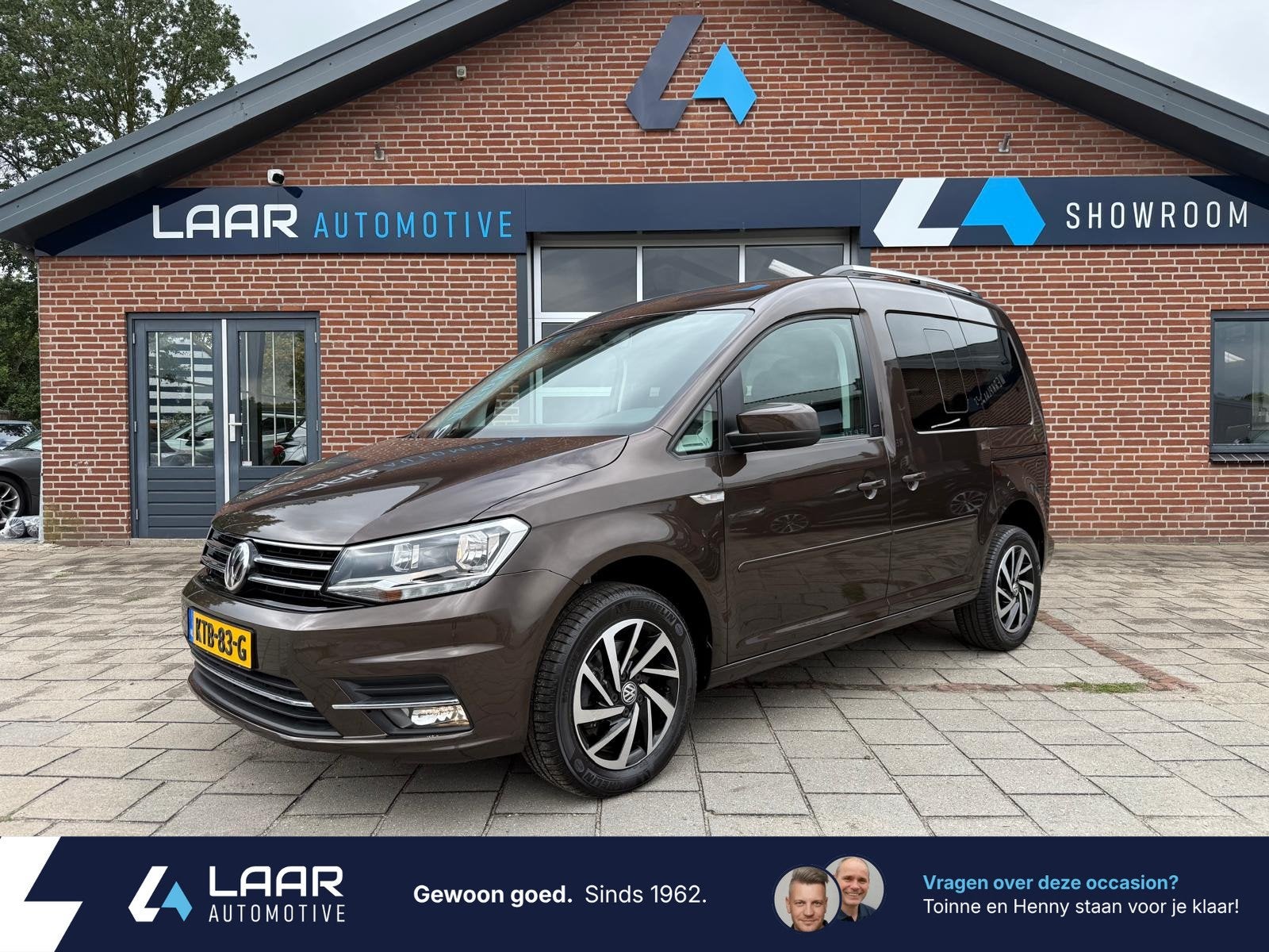 Volkswagen Caddy 1.0 TSI Join Navi | Camera | Cruise | Stoel, Auto's, Voorwielaandrijving, Stof, Gebruikt, 4 cilinders