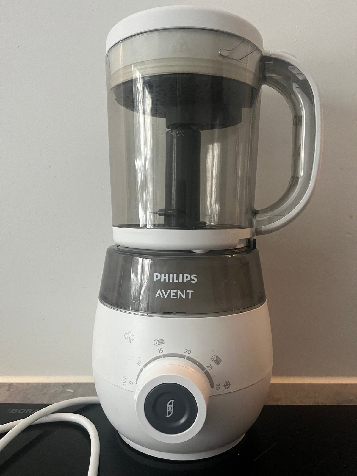 NIEUW Philips Avent 4-in-1 Stomer Blender voor Babyvoeding, Gebruikt, 1 tot 2 liter, Ophalen of Verzenden, Vaatwasserbestendig