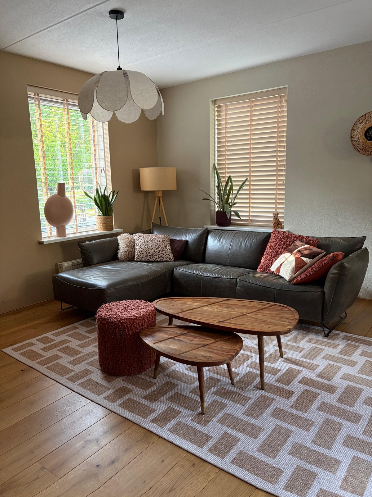 Jess Design My Home Bonanza Grey bank, Ophalen, Gebruikt, Leer