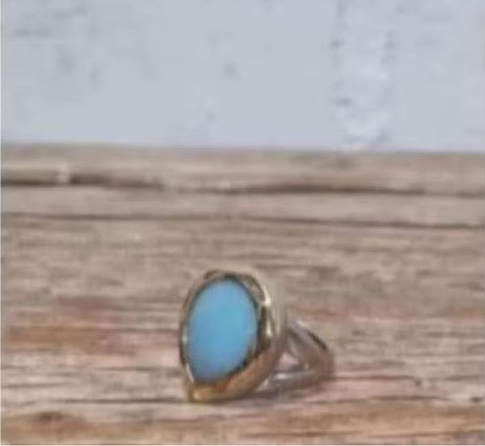 Tirisi Moda - Prachtige ring maat 55 - Goud en Zilver, 20 of groter, Ophalen of Verzenden, Zo goed als nieuw, X