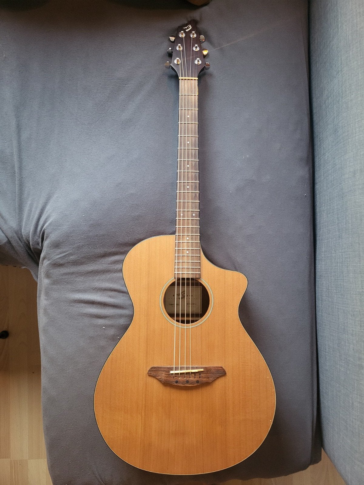Breedlove Atlas Series semi-akoestische gitaar, Ophalen, Gebruikt, Western- of Steelstringgitaar, Met koffer