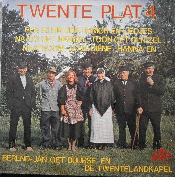 Twente Plat 4 LP - Vinyl - 33 Toeren Nieuw, Ongebruikt., Cd's en Dvd's, Vinyl | Nederlandstalig, Ophalen of Verzenden, Nieuw in verpakking