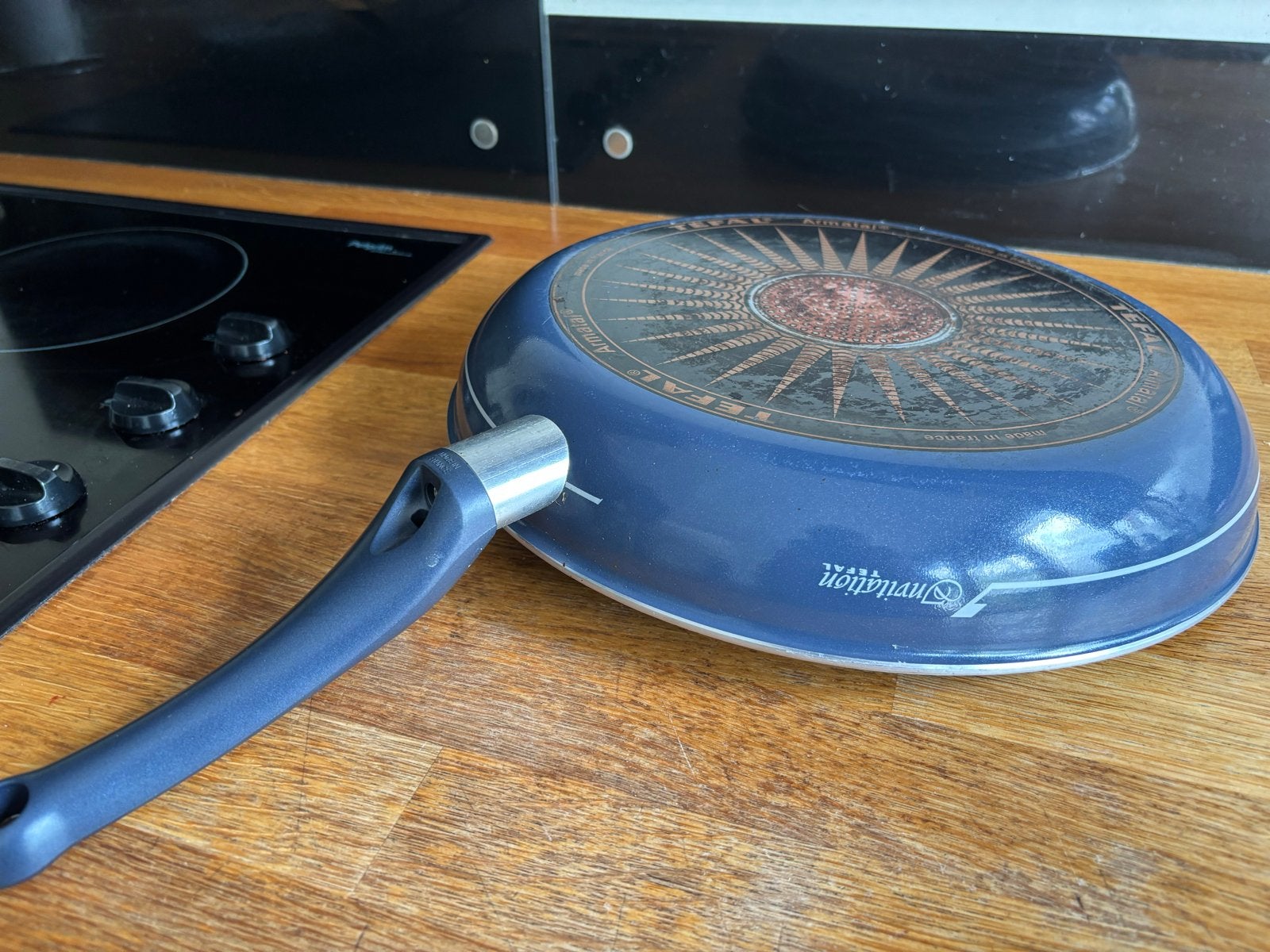 Tefal paella pan.Koekenpan - Gebruikt, Ophalen, Koekenpan, Antiaanbaklaag, Aluminium