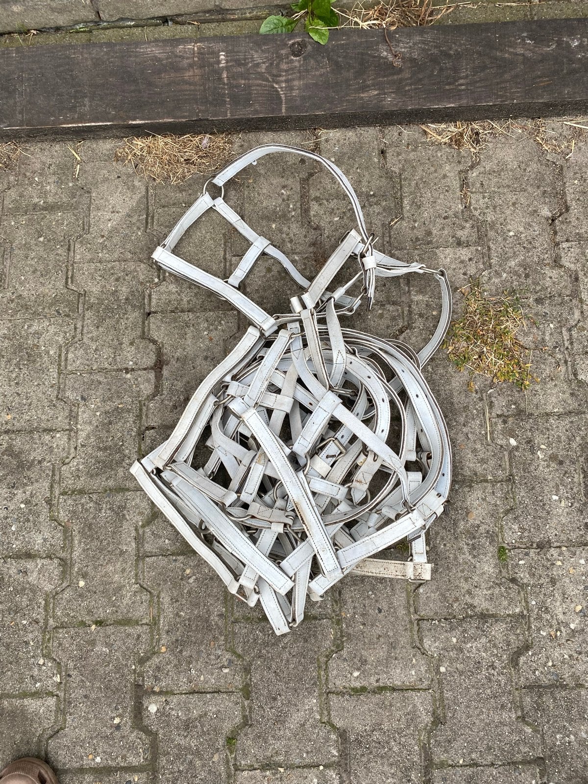 Partij halsters, Ophalen, Gebruikt