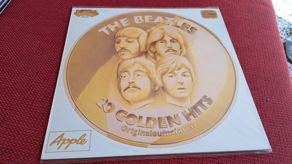 Beatles 20 Golden Hits Apple release Duitsland, Ophalen of Verzenden, Zo goed als nieuw, 12 inch