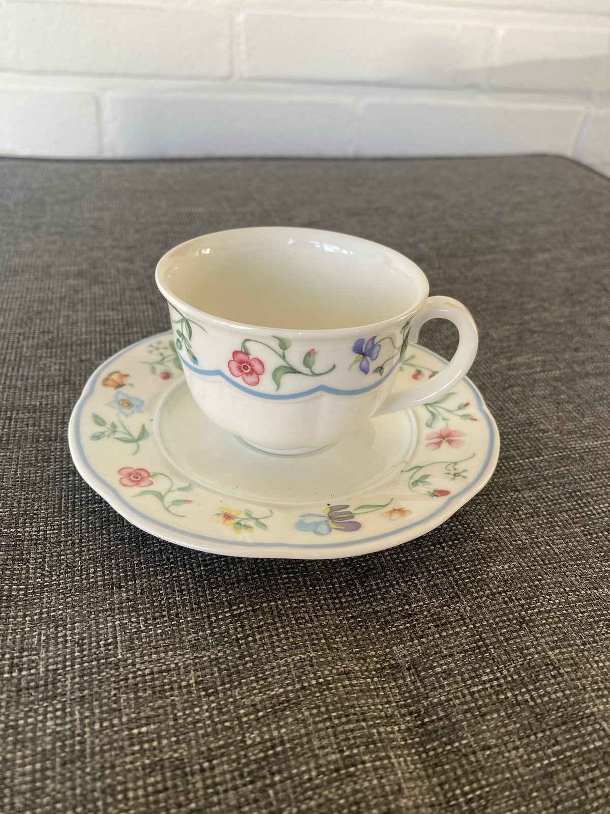 Villeroy & Boch Mariposa Kop en Schotel, Ophalen