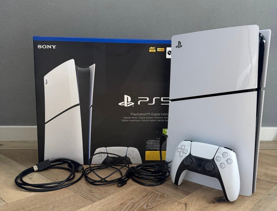 Playstation 5 Digital Edition 1TB - Zo goed als nieuw, Spelcomputers en Games, Spelcomputers | Sony PlayStation 5, Ophalen of Verzenden