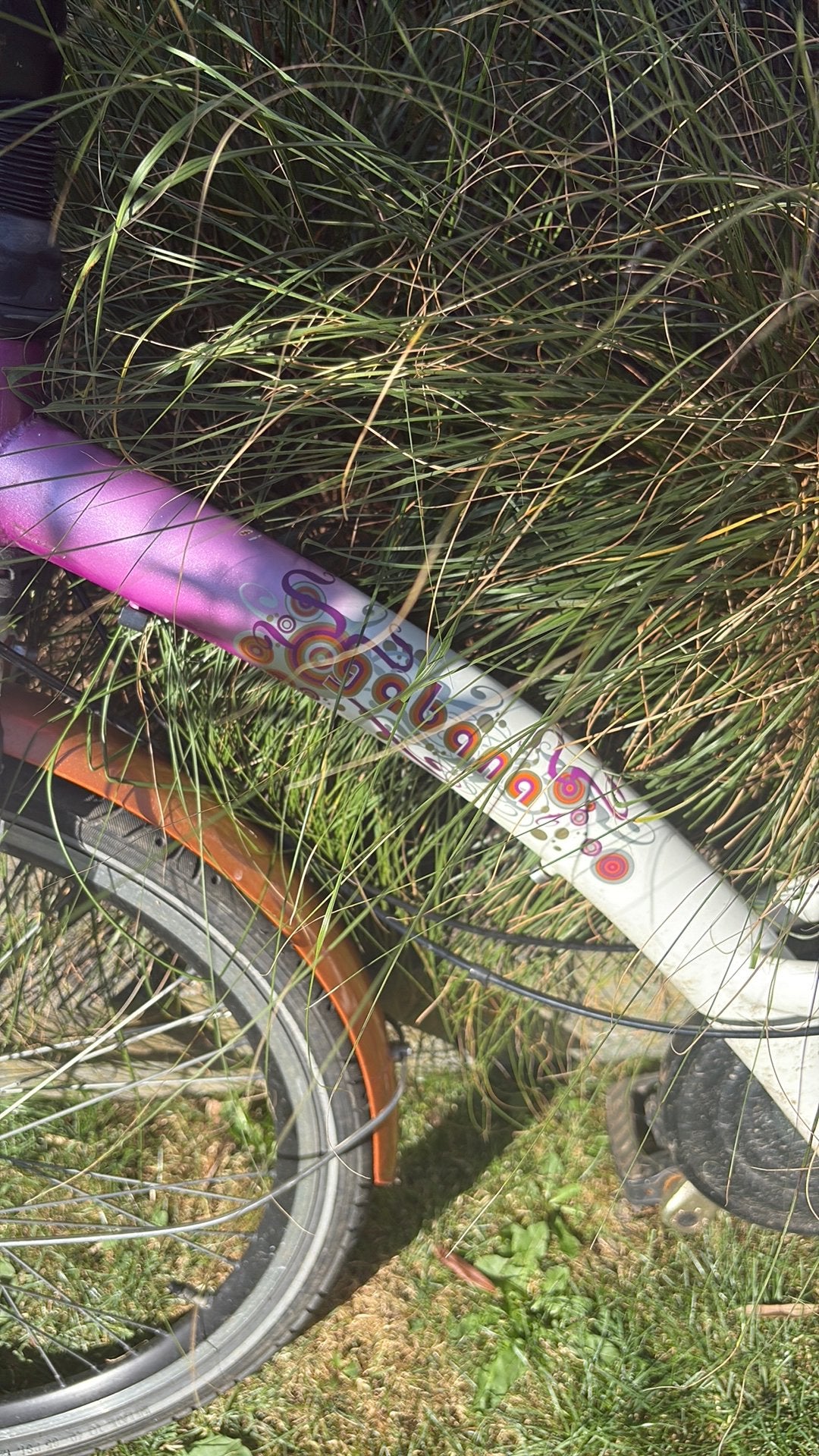 Batavus kinderfiets, 24 inch, paars/wit, Fietsen en Brommers, Fietsen | Meisjes, Ophalen, Gebruikt, 24 inch, Versnellingen