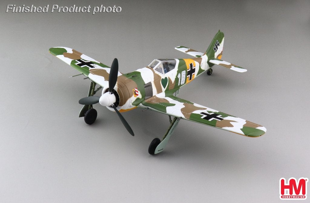 Focke Wulf FW 190 JG54 Grünherz Luftwaffe HobbyMaster HA7427, Verzenden, Nieuw, Military-Models VJ Mendelssohnstraße 29 info@military-models-vj.de