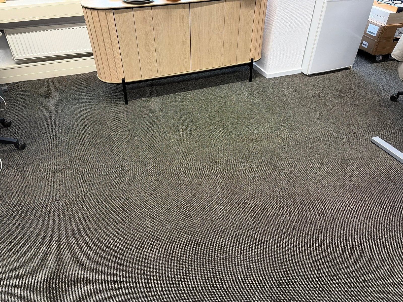Modern antraciet grijs tapijt - nieuw, Ophalen, 200 cm of meer, Grijs, Rechthoekig