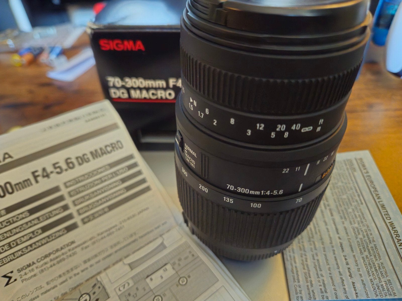 Sigma 70-300mm F4-5.6 DG Macro lens, Sigma, Macrofunctie, Verzenden, Zo goed als nieuw