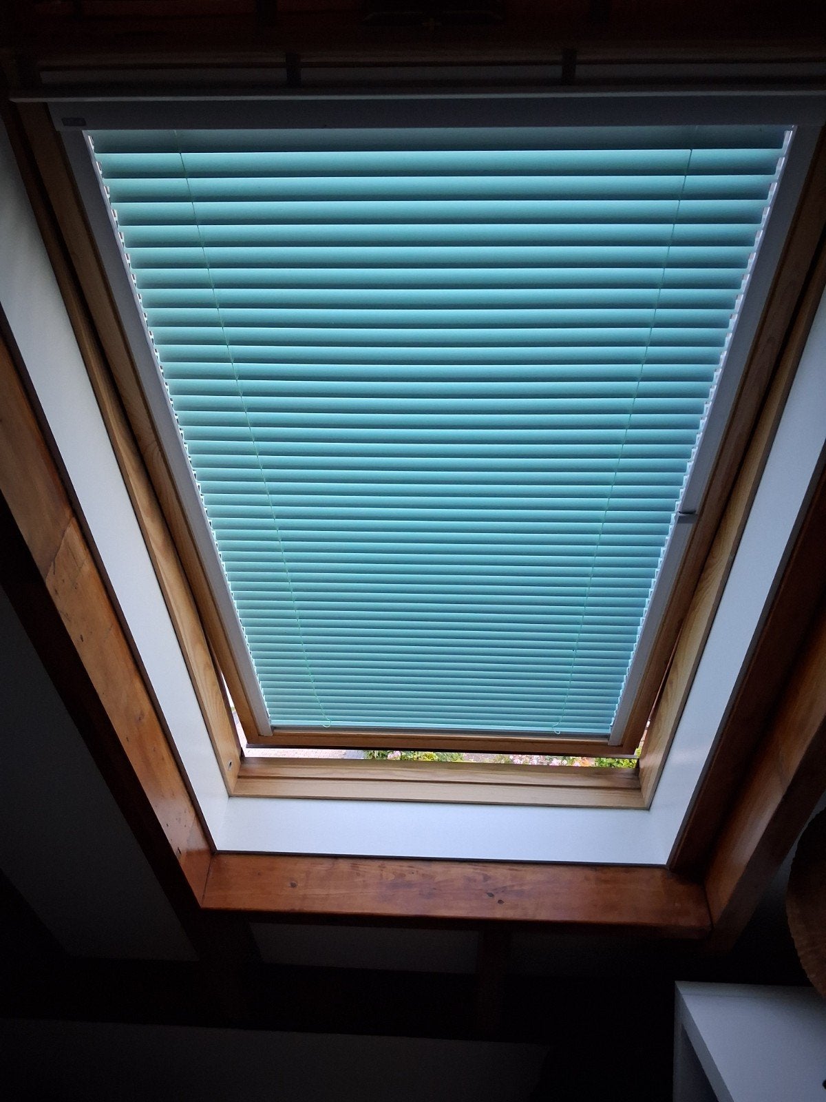 4 originele Velux dakraam jaloezieën GGL P10 groen, Ophalen of Verzenden, Groen, Jaloezie