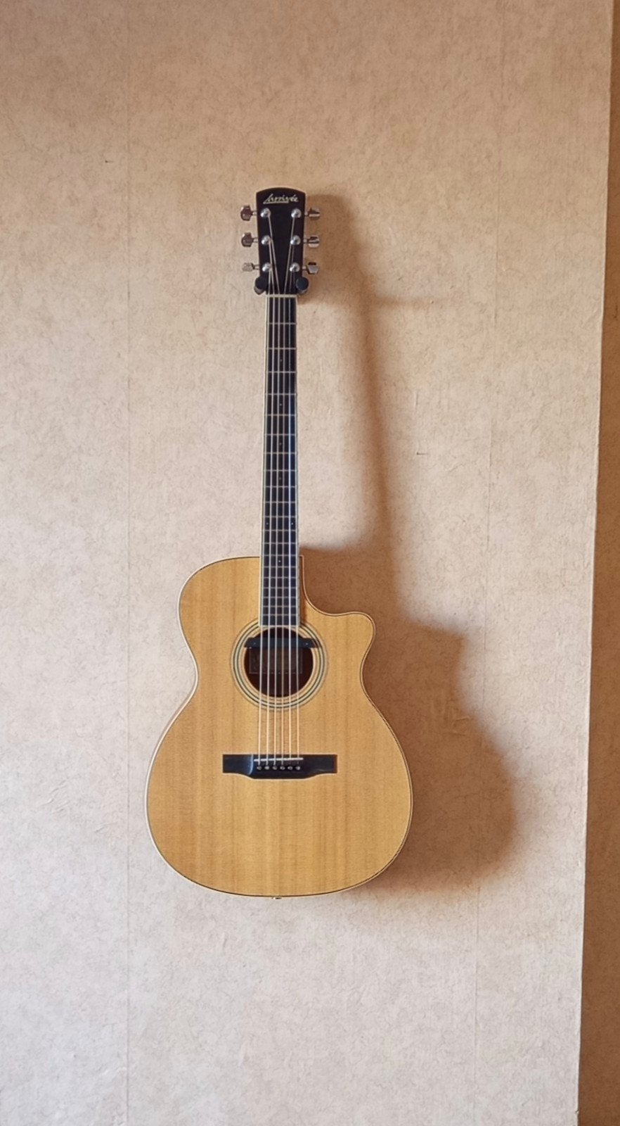 Larrivée OMV 03, Ophalen of Verzenden, Zo goed als nieuw, Western- of Steelstringgitaar