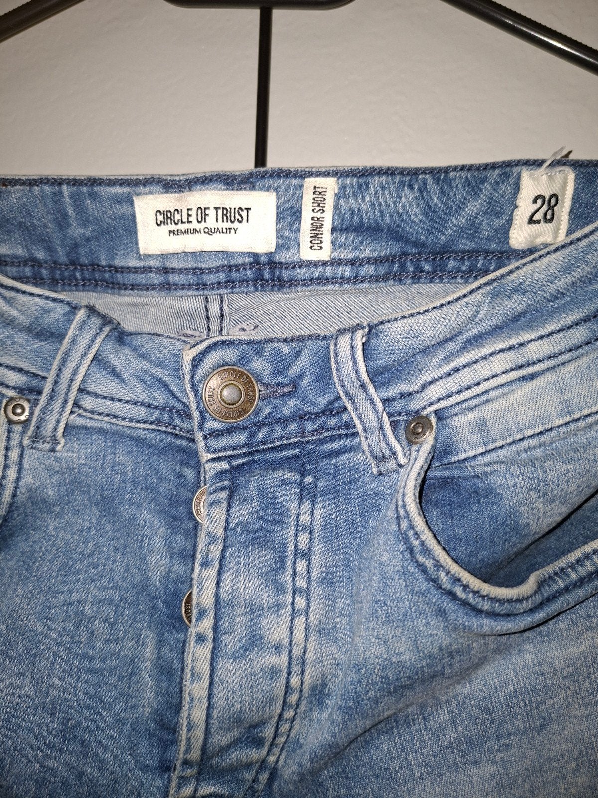 Circle of Trust korte broek maat 28, Blauw, W32 (confectie 46) of kleiner, Ophalen of Verzenden, Circle of Trust