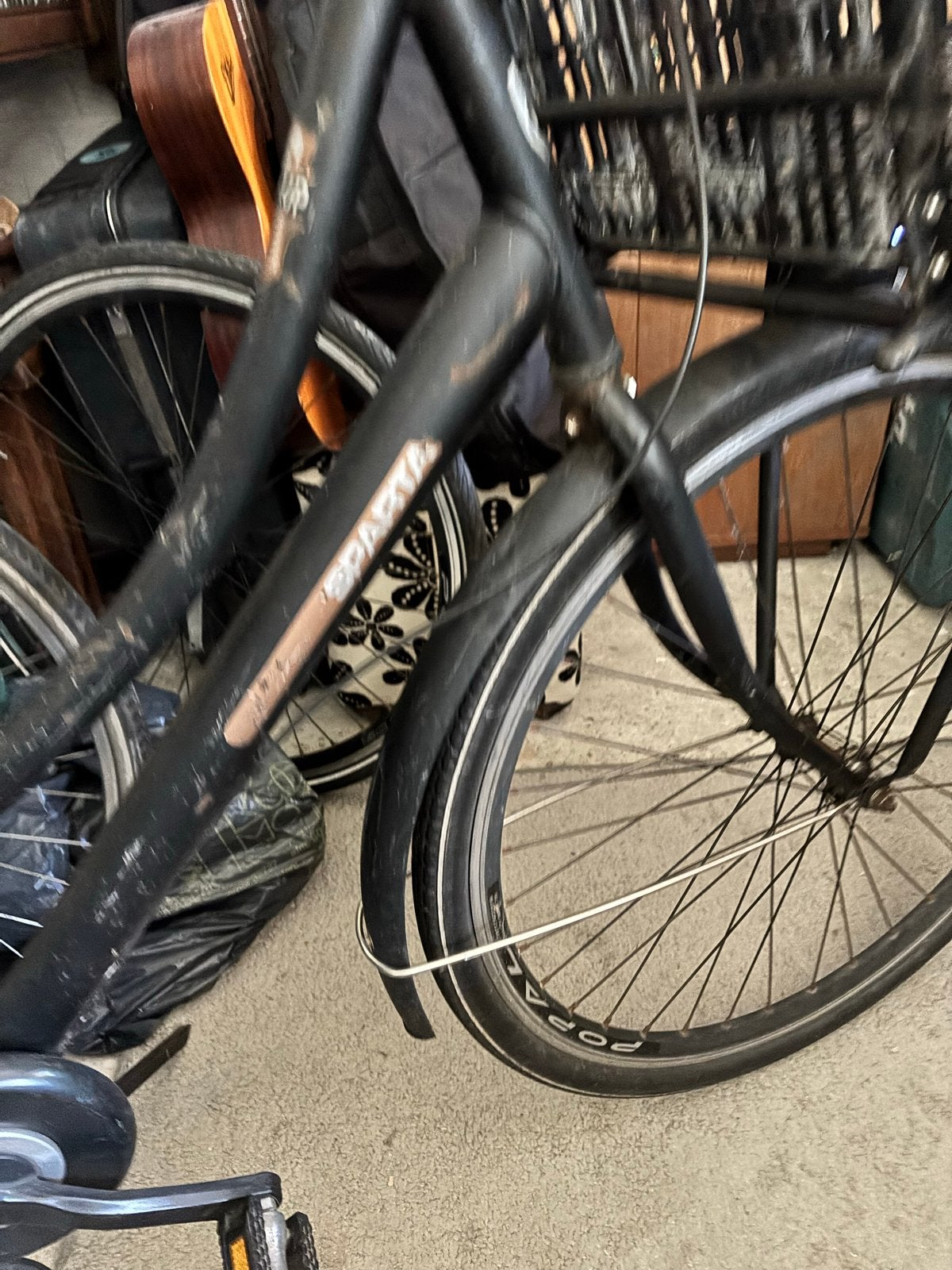 Sparta transportfiets met versnellingen en mand, Fietsen en Brommers, Fietsen | Dames | Damesfietsen, Ophalen, Sparta, Velgrem