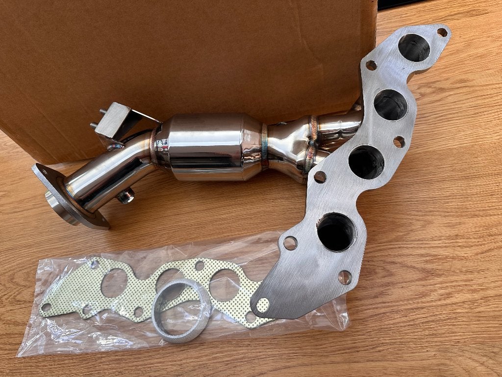 JapPower Spruitstuk header RVS - Mazda Mx-5 Mx5 NC 05-15, Ophalen of Verzenden