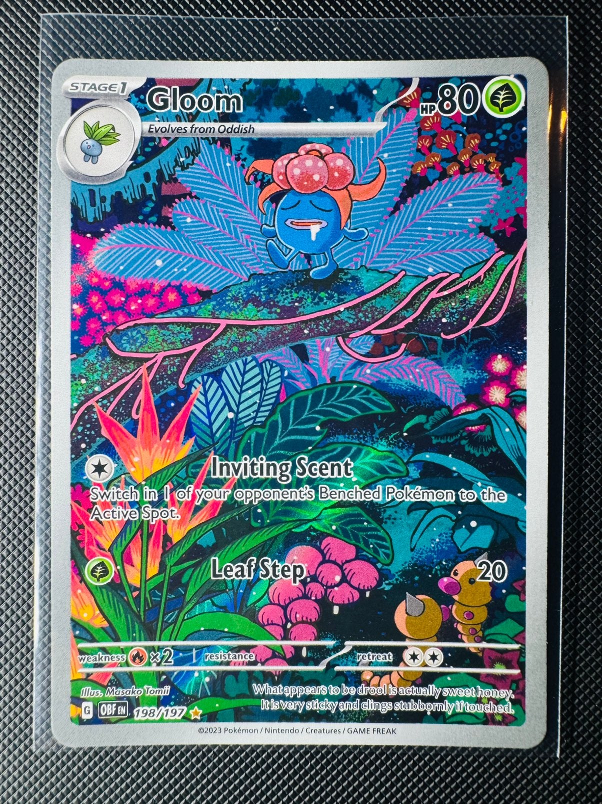 Pokémon Gloom #198 Obsidian Flames, Ophalen of Verzenden, Zo goed als nieuw
