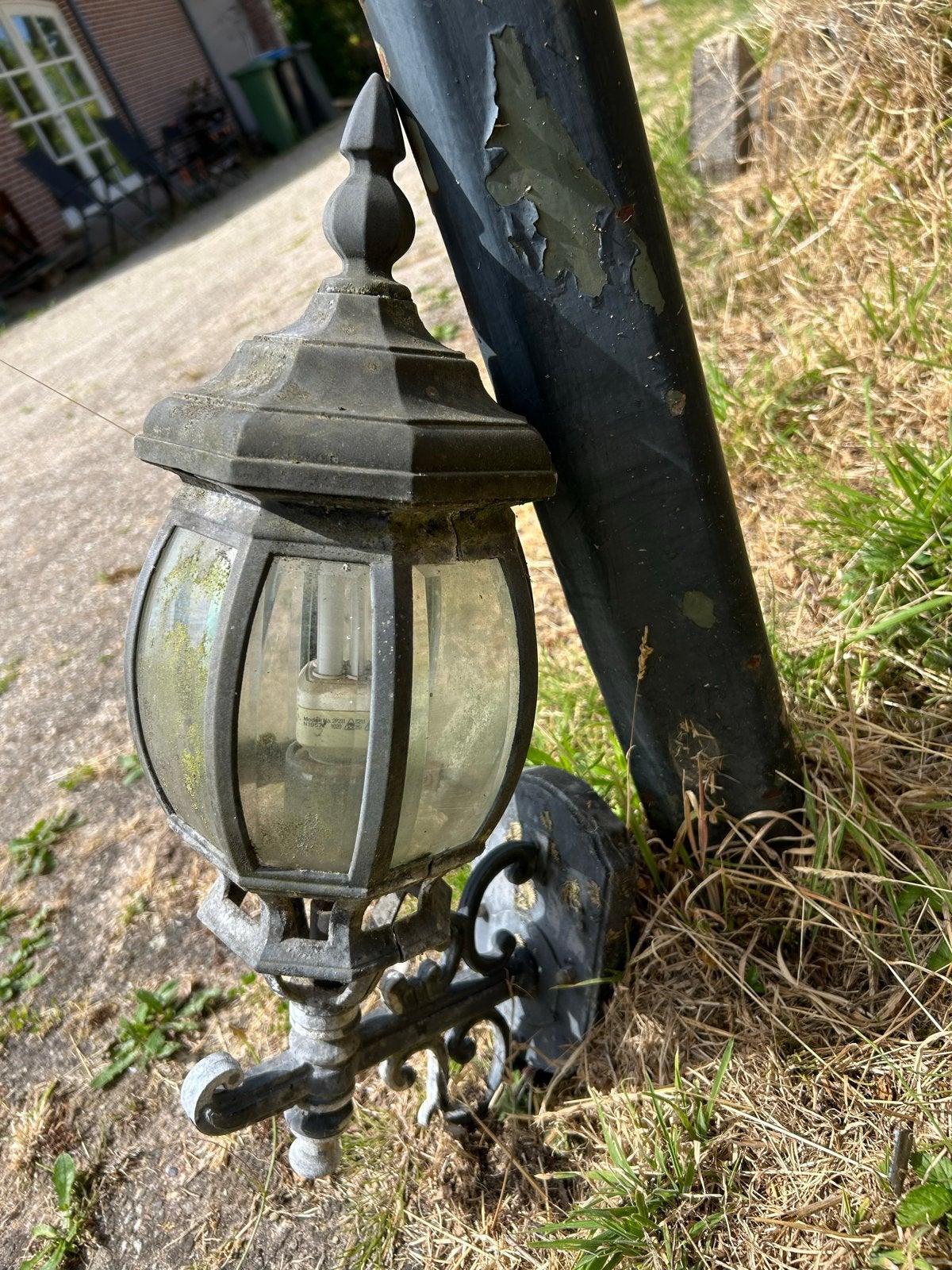 Antieke ogende buitenlamp - Klassieke wandlantaarn, Ophalen