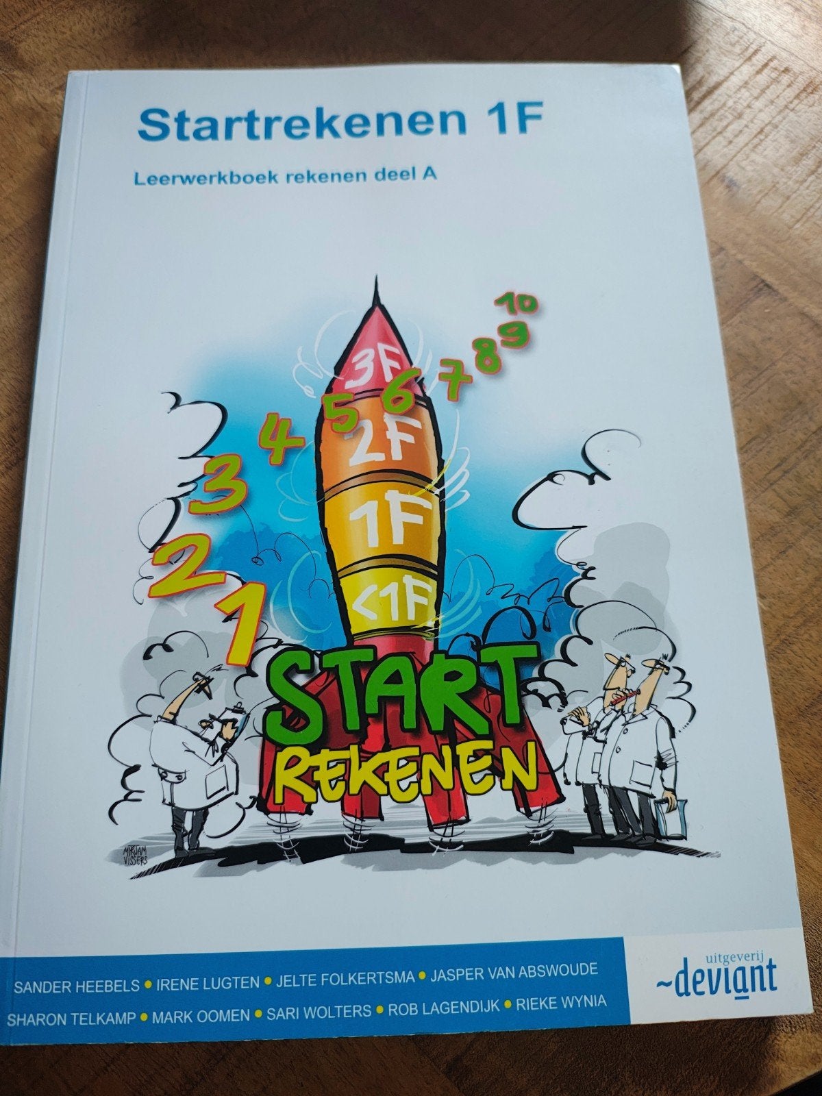 Startrekenen 1F Leerwerkboek rekenen deel A, Boeken, Schoolboeken, Gelezen, Overige vakken, Ophalen of Verzenden, Sander Heebels, e.a.
