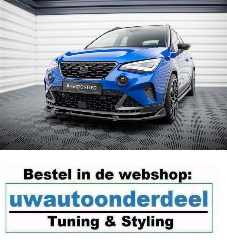 Maxton Design Spoiler Splitter Lip Seat Arona FR Facelift, Verzenden, Nieuw