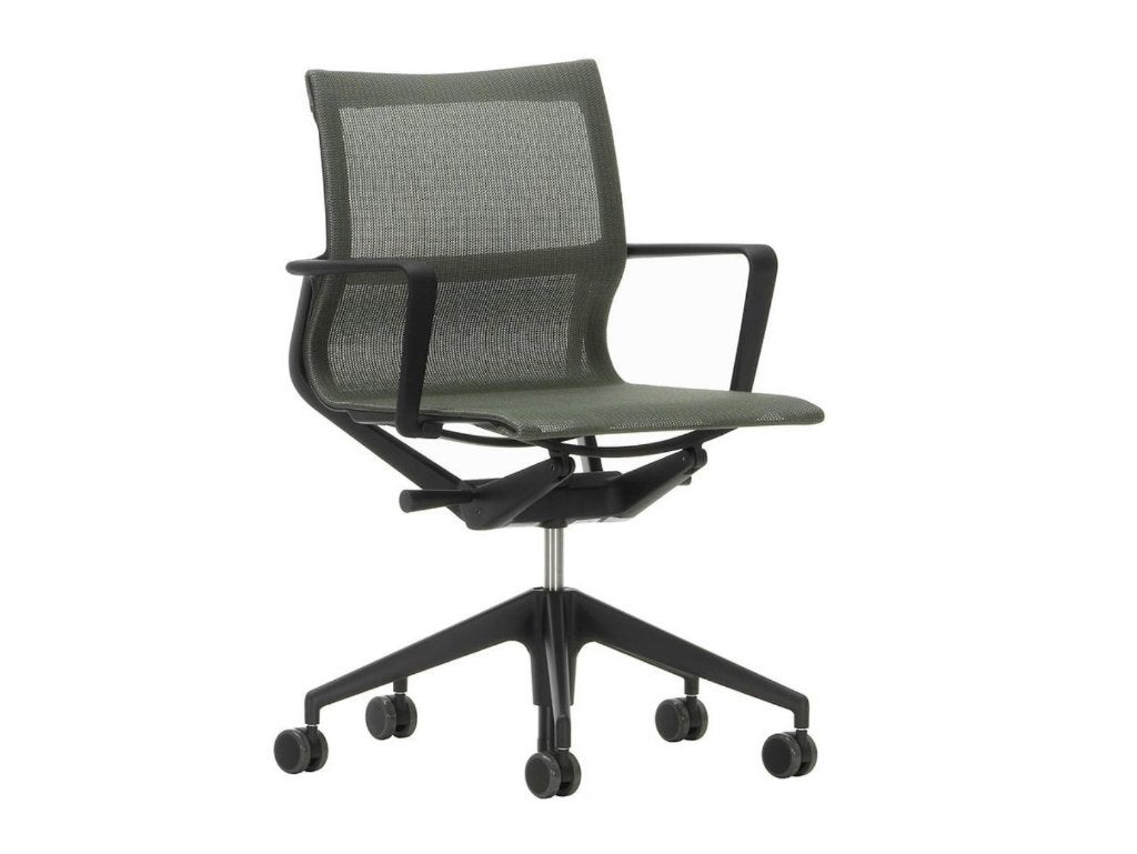 Vitra - Physix bureaustoel Groen Zwart | Van €1112, nu, Vitra, Zwart, Nieuw, Ophalen of Verzenden