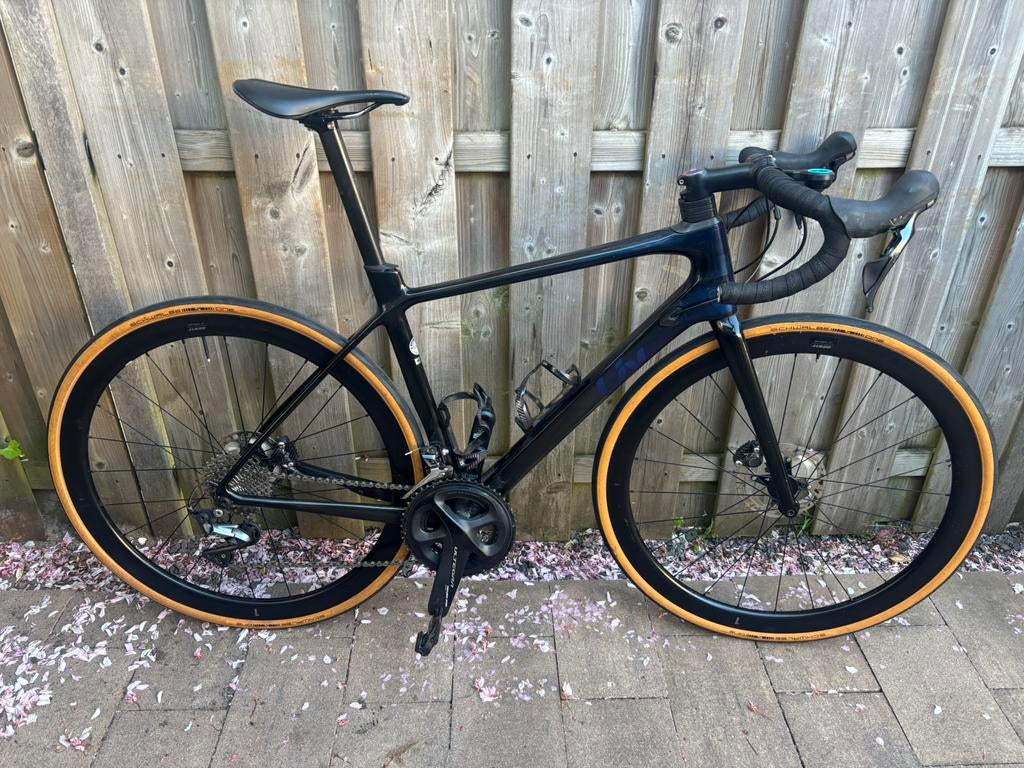 Liv Langma Advanced Pro 2021, Carbon, 49 tot 53 cm, Zo goed als nieuw, Dames
