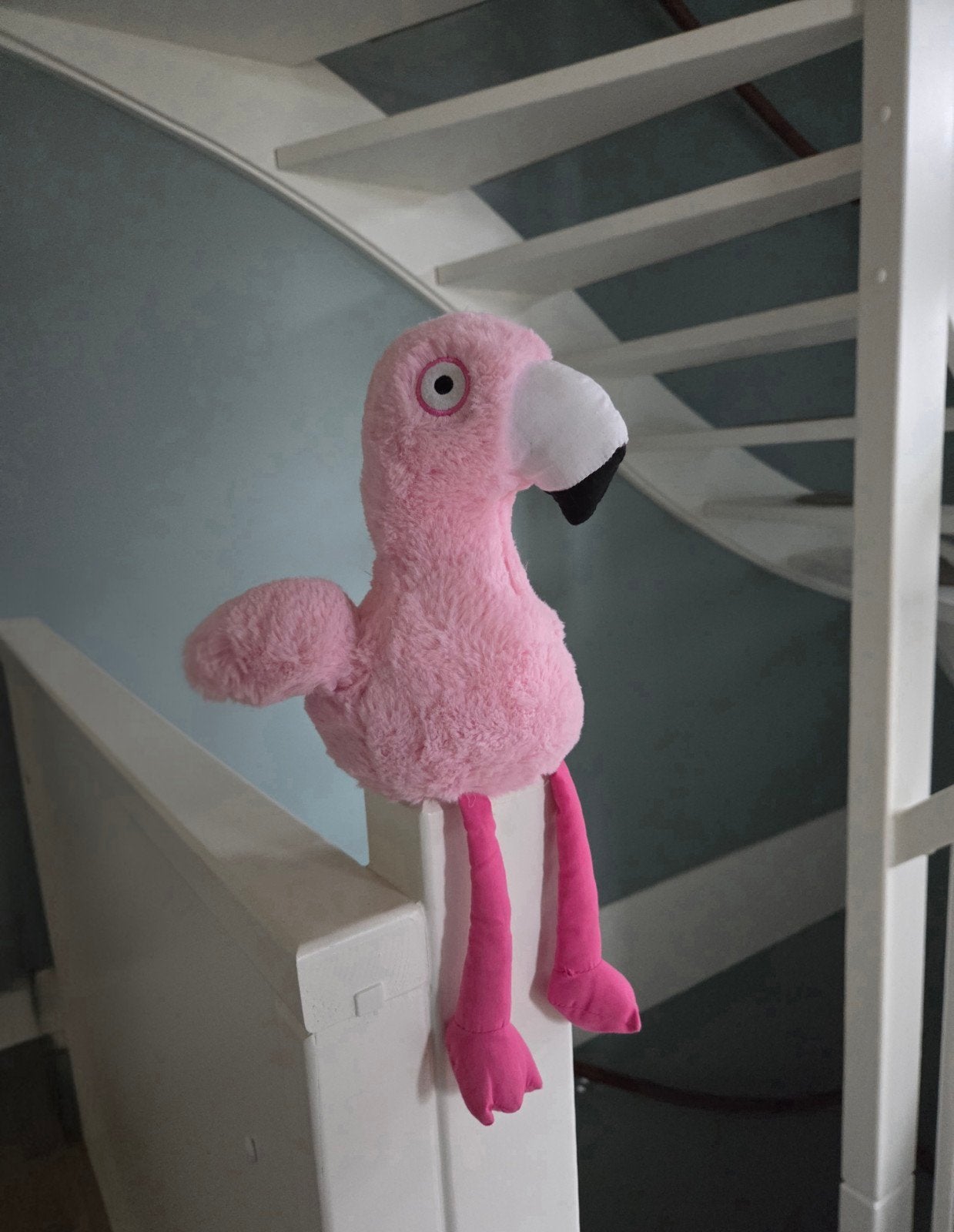 Verzwaarde Flamingo Knuffel - Zo goed als nieuw, Overige typen, Ophalen of Verzenden, Zo goed als nieuw, Roze