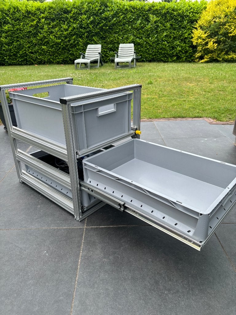 Camper opbergsysteem / Ladensysteem, Ophalen, Nieuw