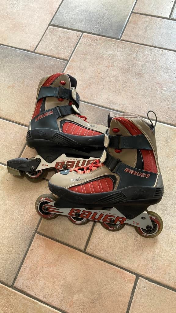 Bauer inline skates xtra 65, Sport en Fitness, Skeelers, Ophalen of Verzenden, Zo goed als nieuw, Bauer