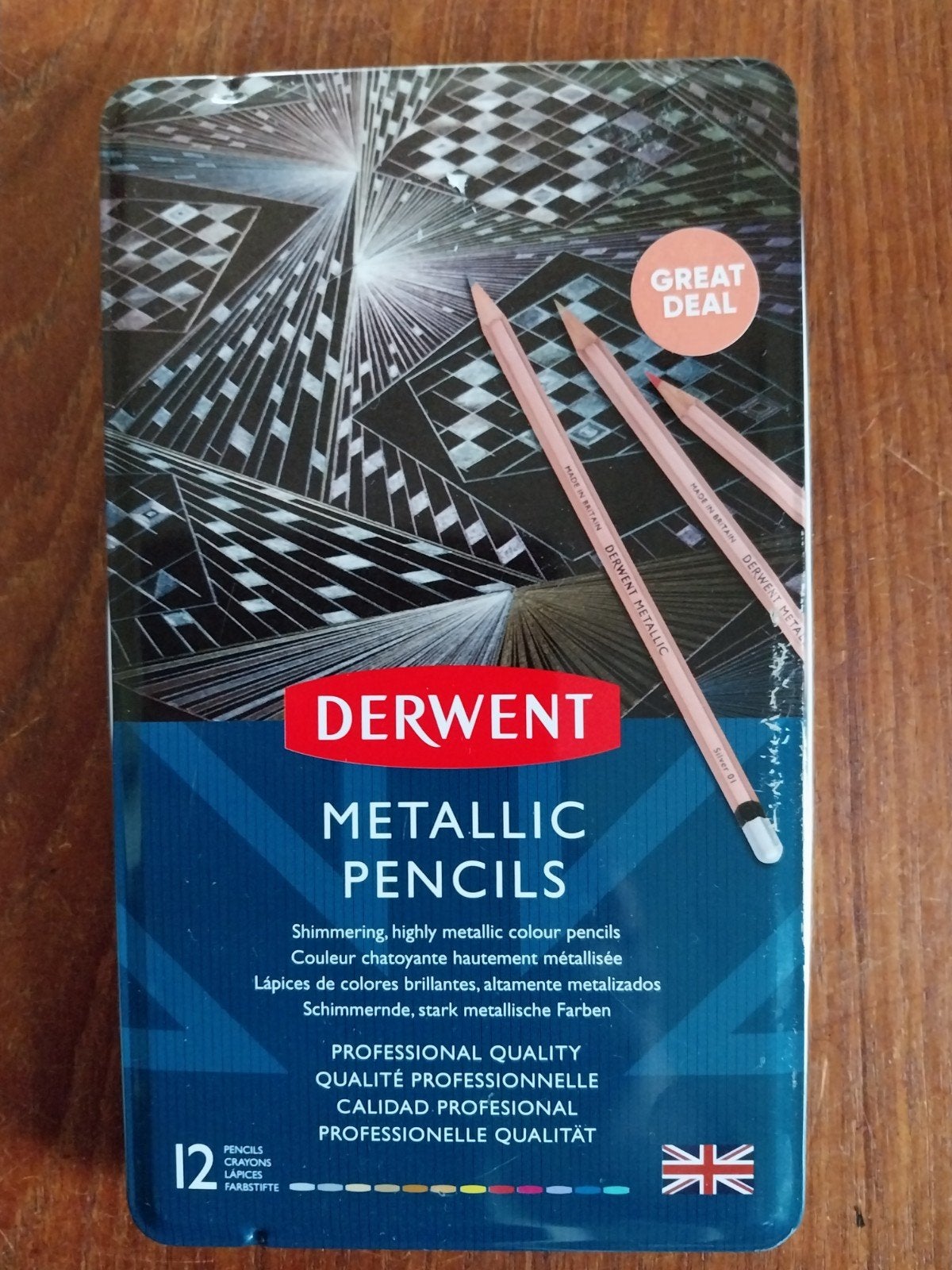 Metallic Pencils van Derwent en Tante Brocante, Ophalen of Verzenden, Nieuw, Overige typen