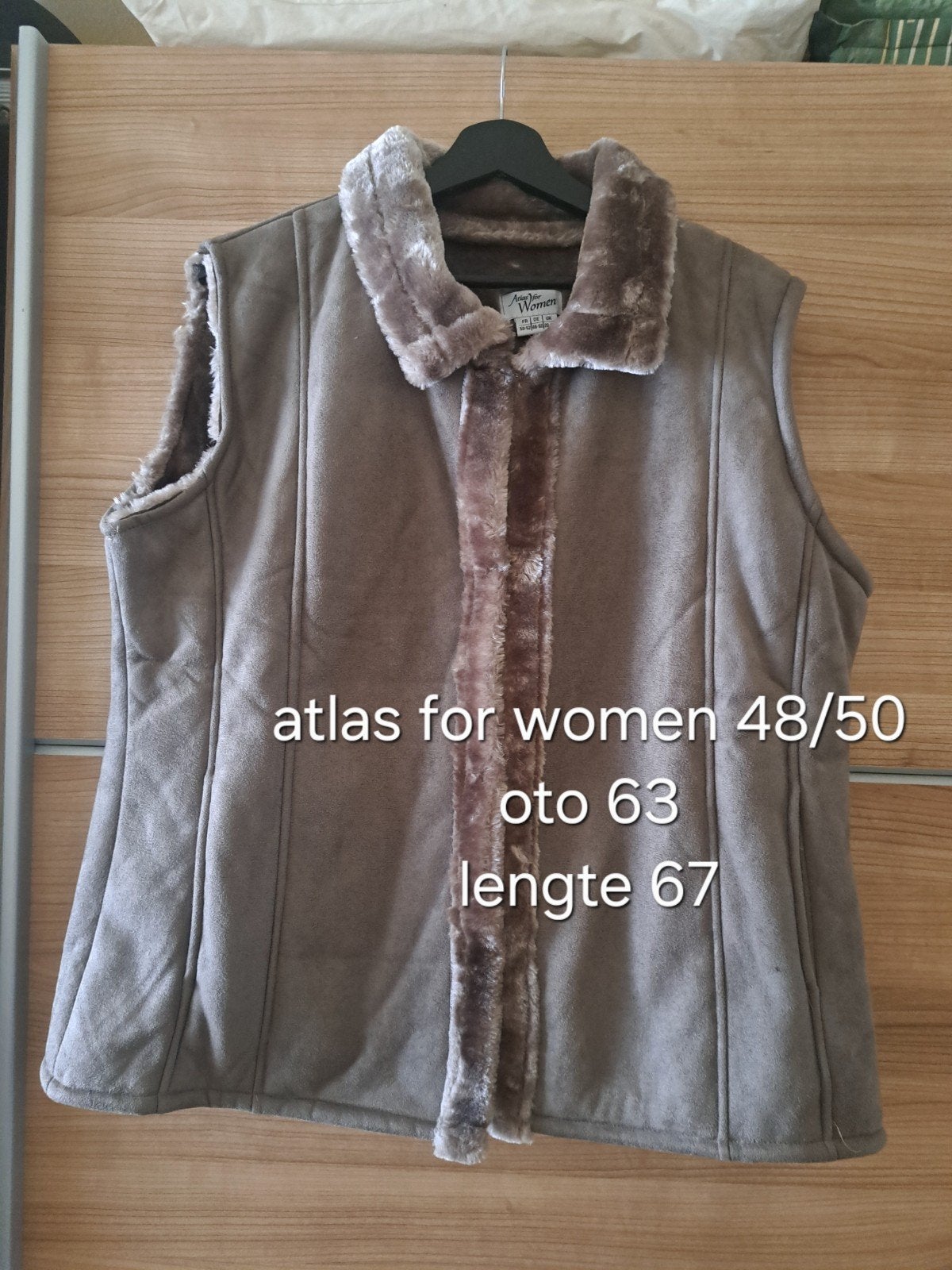 atlas for women bodywarmer maat 48/50, Kleding | Dames, Atlas for women, Ophalen of Verzenden, Zo goed als nieuw, Jas of Mantel