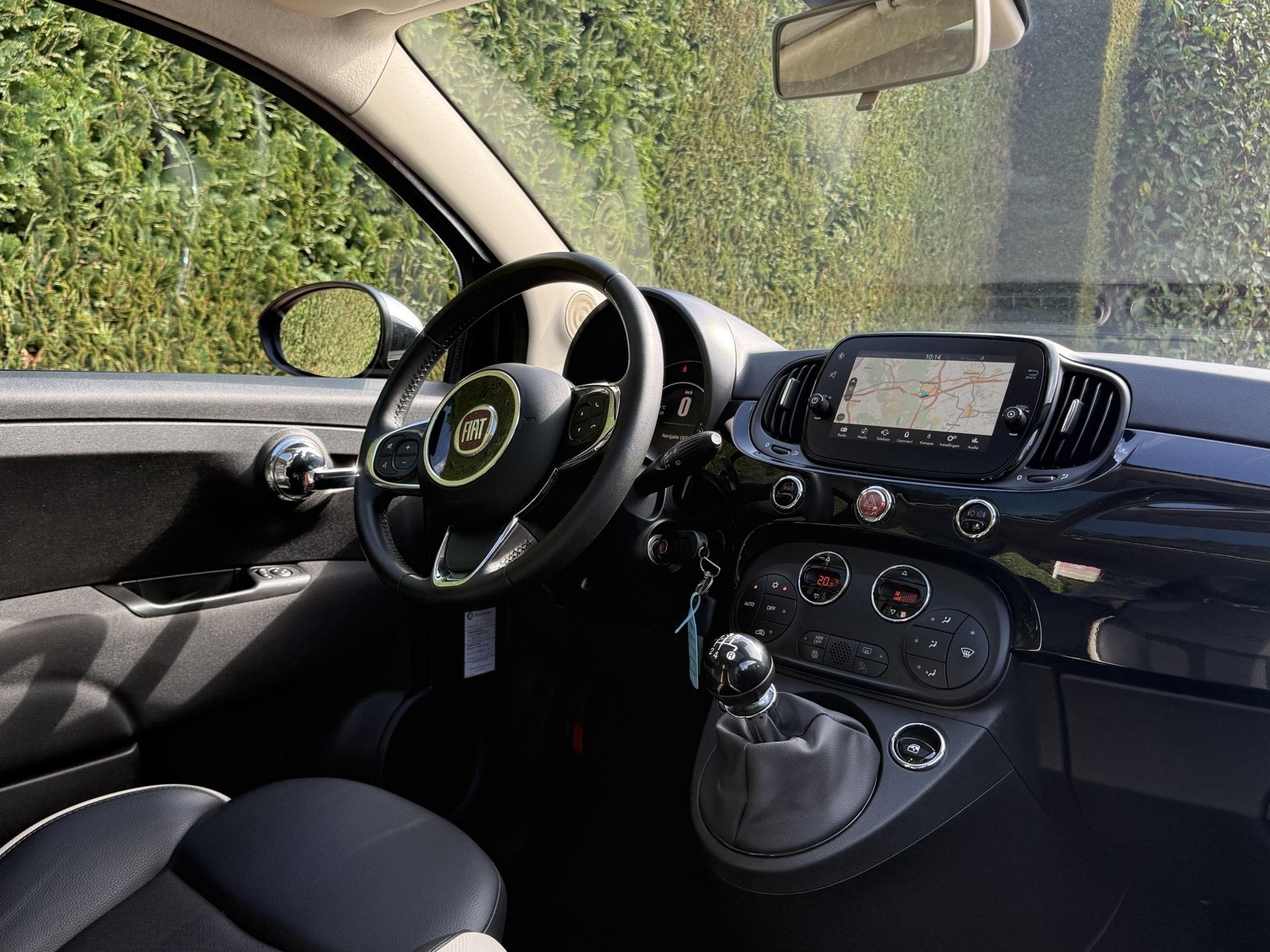 Fiat 500 0.9 TwinAir Turbo Collezione | Pano | Navi | Cruise, Auto's, Fiat, Voorwielaandrijving, Gebruikt, Leder en Stof, Origineel Nederlands