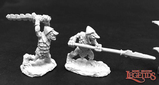 Cave Goblin Breakers (2) 03778 (metal) Wargames, Hobby en Vrije tijd, Wargaming, Nieuw, Overige soorten, Figuurtje(s), Verzenden