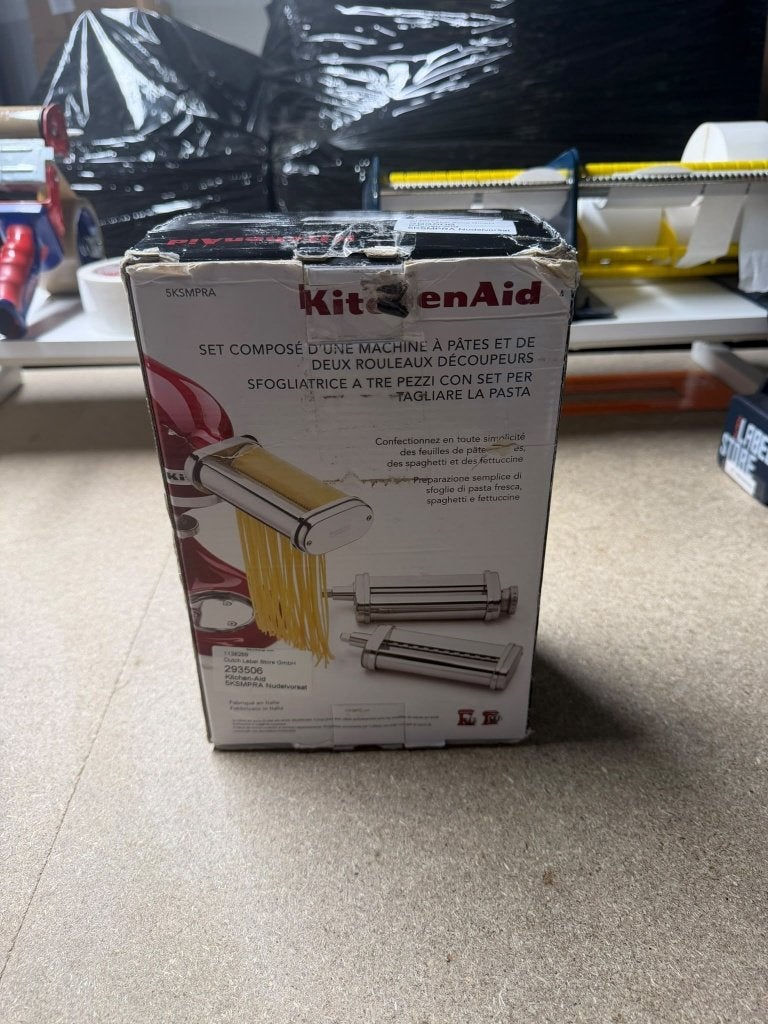 Kitchenaid 5KSMPRA - Pastaroller en snijder | DC10694, Witgoed en Apparatuur, 4 liter of meer, Info@kitchenaid.com, Nijverheidslaan 3 Box 5, 1853 Strombeek-Bever