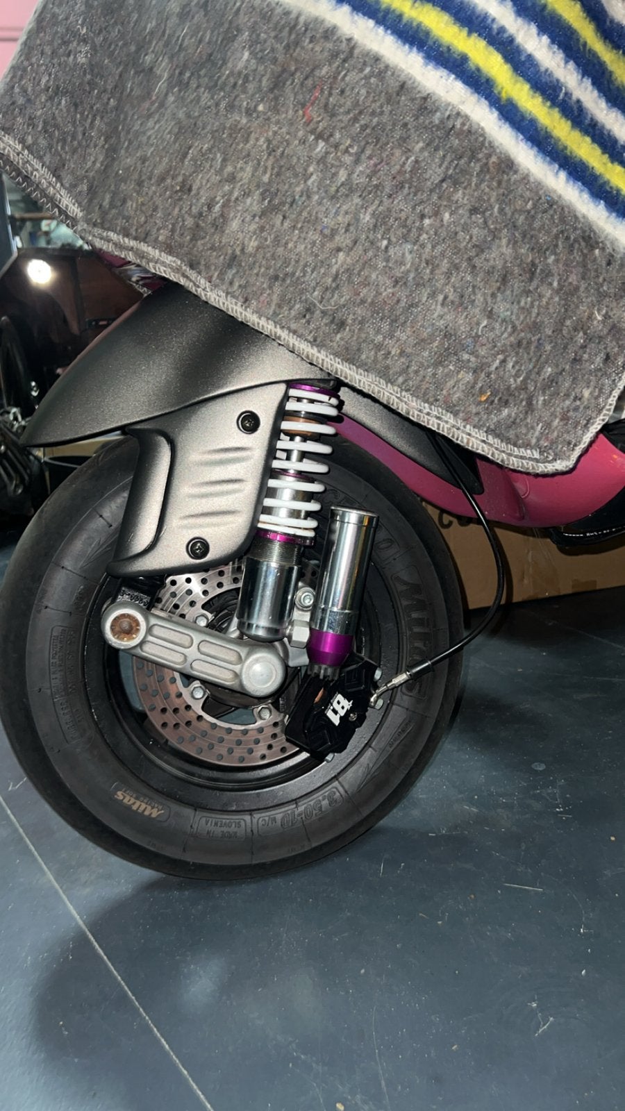 Malossi RS24 Oud Model Verenset - Scooter Schokdempers, Ophalen of Verzenden, Gebruikt, Overige typen, Overige merken