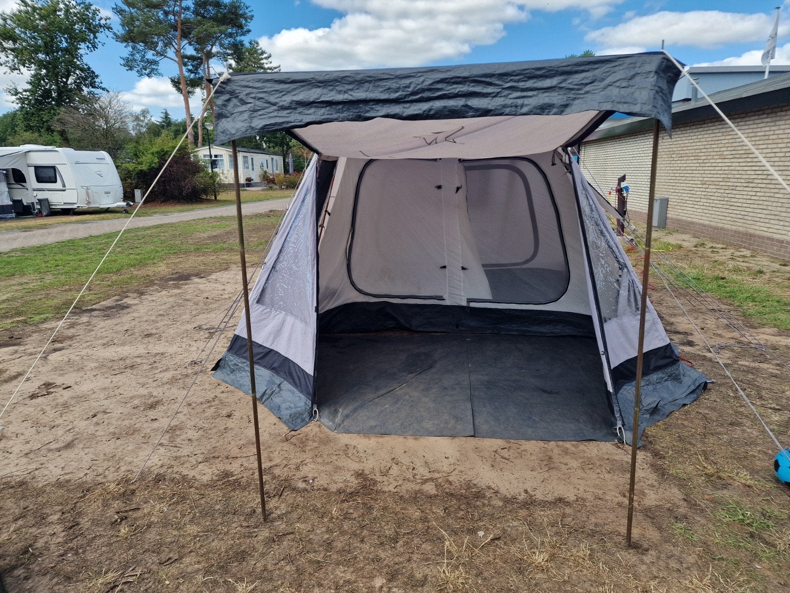 Coleman Sahara 4 tent polycotton, Ophalen, Gebruikt, Tot en met 4