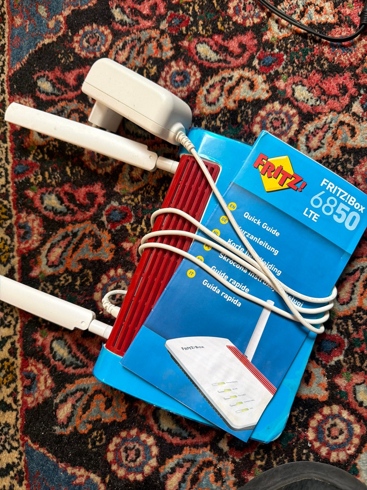 FRITZ!Box 6850 LTE Router - Zo goed als nieuw, Ophalen of Verzenden, Zo goed als nieuw, Router