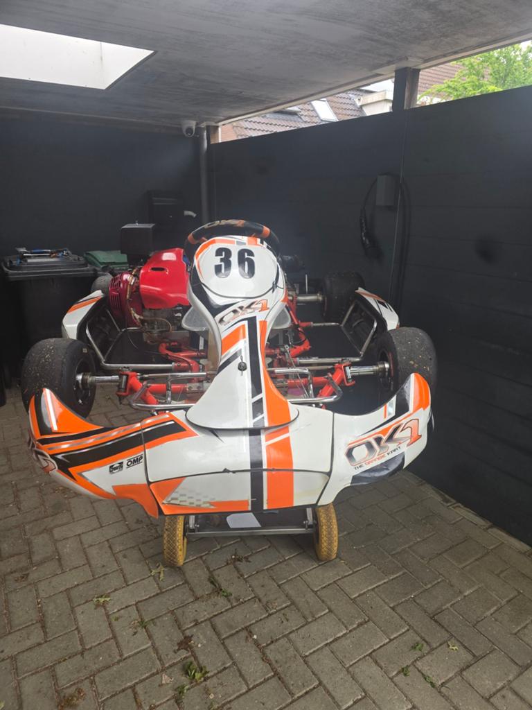 Ok 1 kart met een honda 390 blok, Ophalen of Verzenden