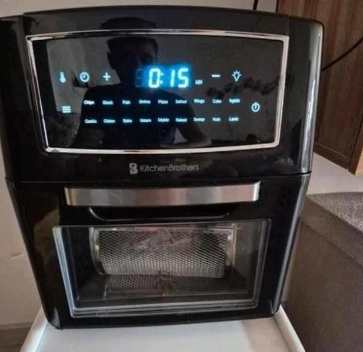 ZGAN KitchenBrothers Airfryer Oven - Zo goed als nieuw 💫, Ophalen of Verzenden, Zo goed als nieuw, Airfryer, 1500 gram of meer