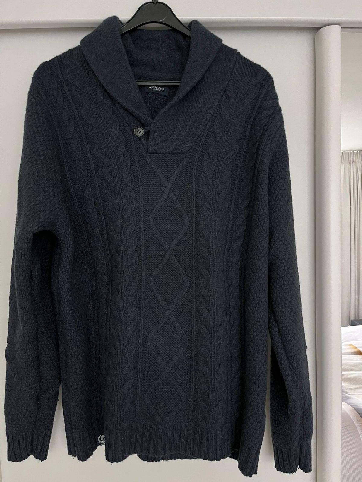 Dikke trui Mc Gregor, Kleding | Heren, Ophalen of Verzenden, Gedragen, Maat 56/58 (XL), Blauw