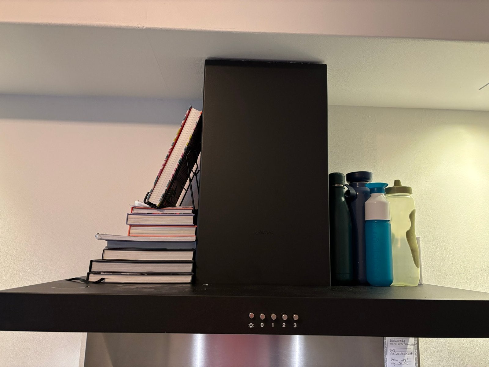 Smeg afzuigkap - 89 cm breed, gebruikt (roosters te vervange, Witgoed en Apparatuur, Afzuigkappen, Gebruikt, Vrijstaand, Wandschouwkap