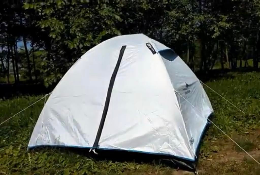 Quechua Arpenaz Fresh & Black 3-persoons tent, Caravans en Kamperen, Tenten, Ophalen of Verzenden, Gebruikt, Tot en met 3