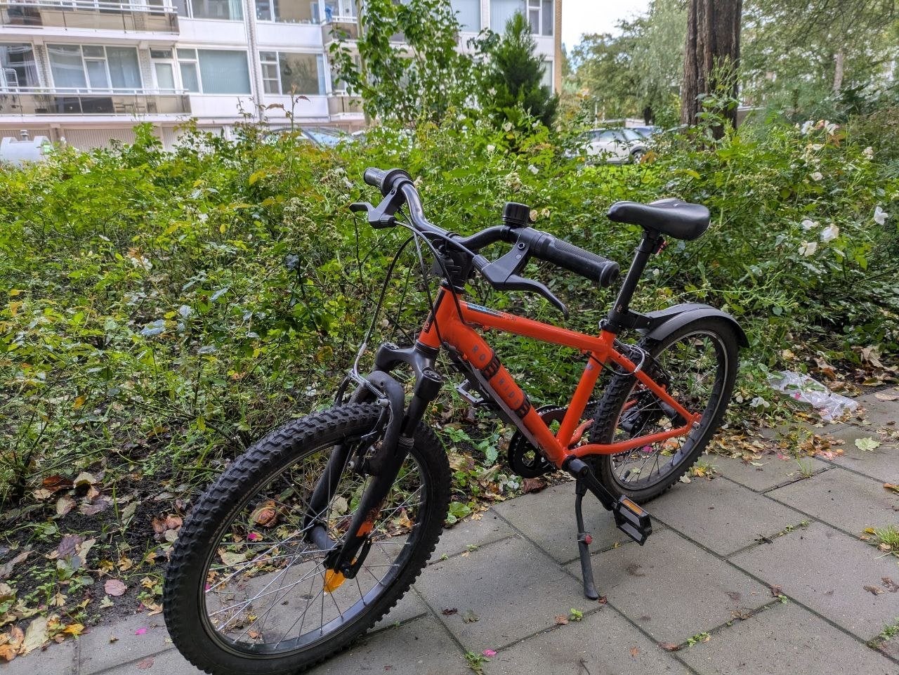 ROCKRIDER Mountainbik  6-9 jaar 20" EXPL 500 oranje, Fietsen en Brommers, Ophalen, Zo goed als nieuw, Schijfrem, 16 tot 20 inch