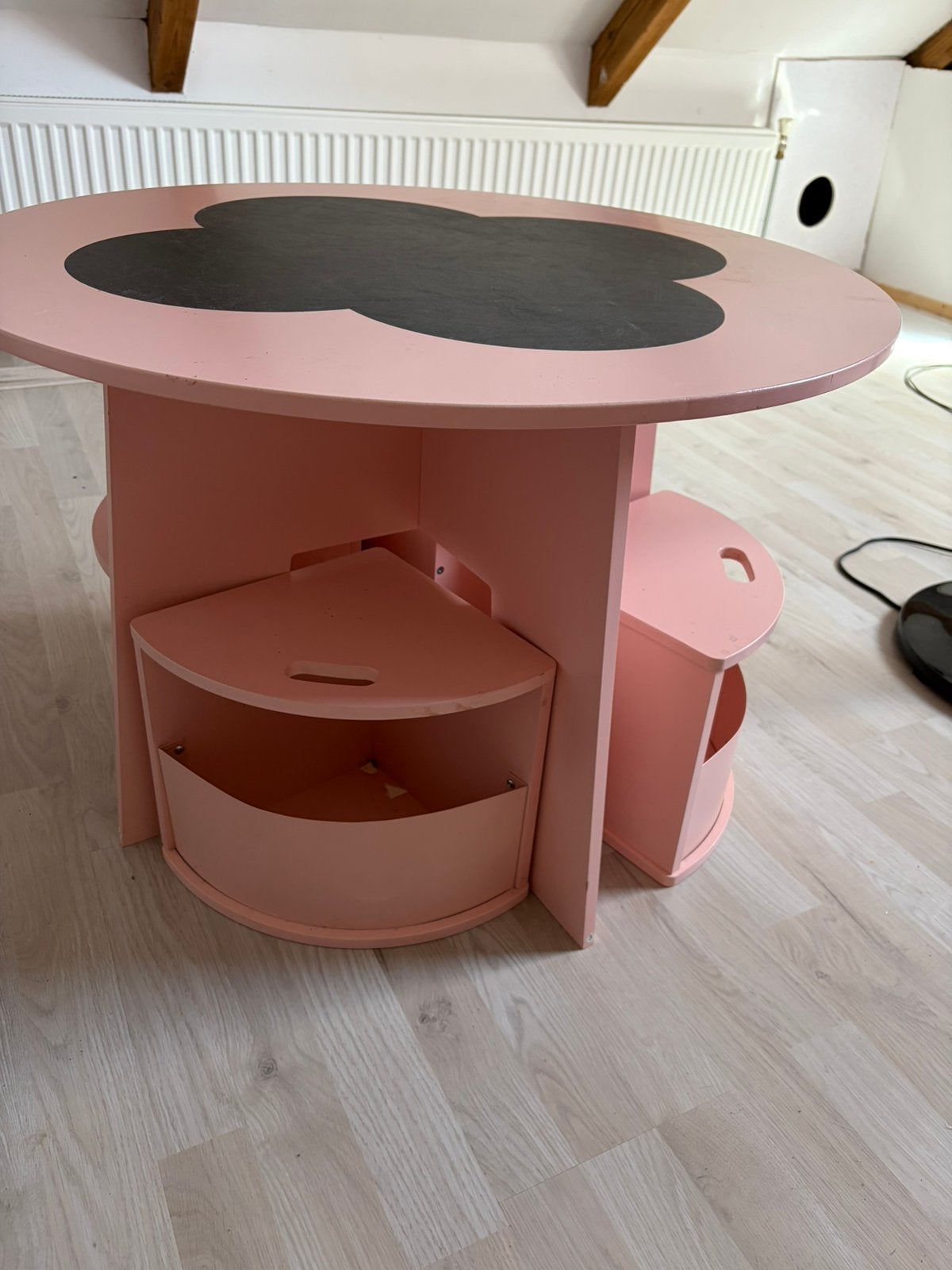 Kindertafel, Ophalen, Gebruikt