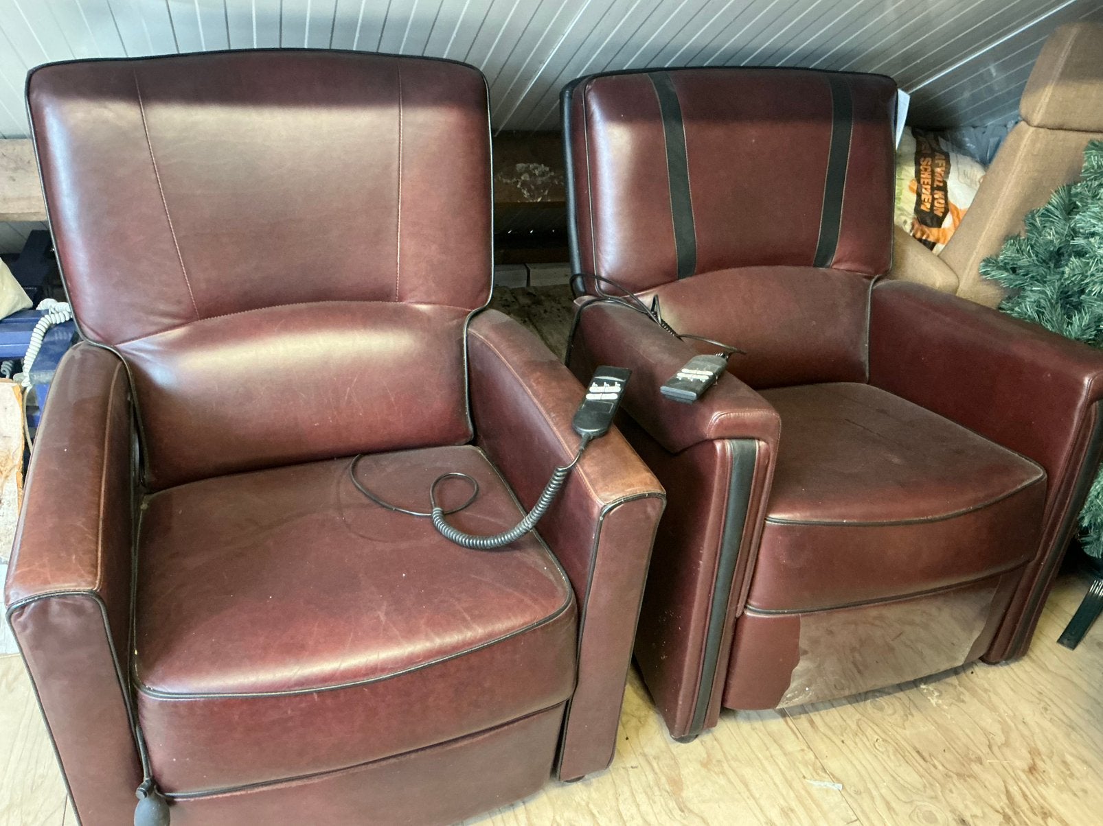 Relaxfauteuils, Huis en Inrichting, Fauteuils, Zo goed als nieuw, Ophalen