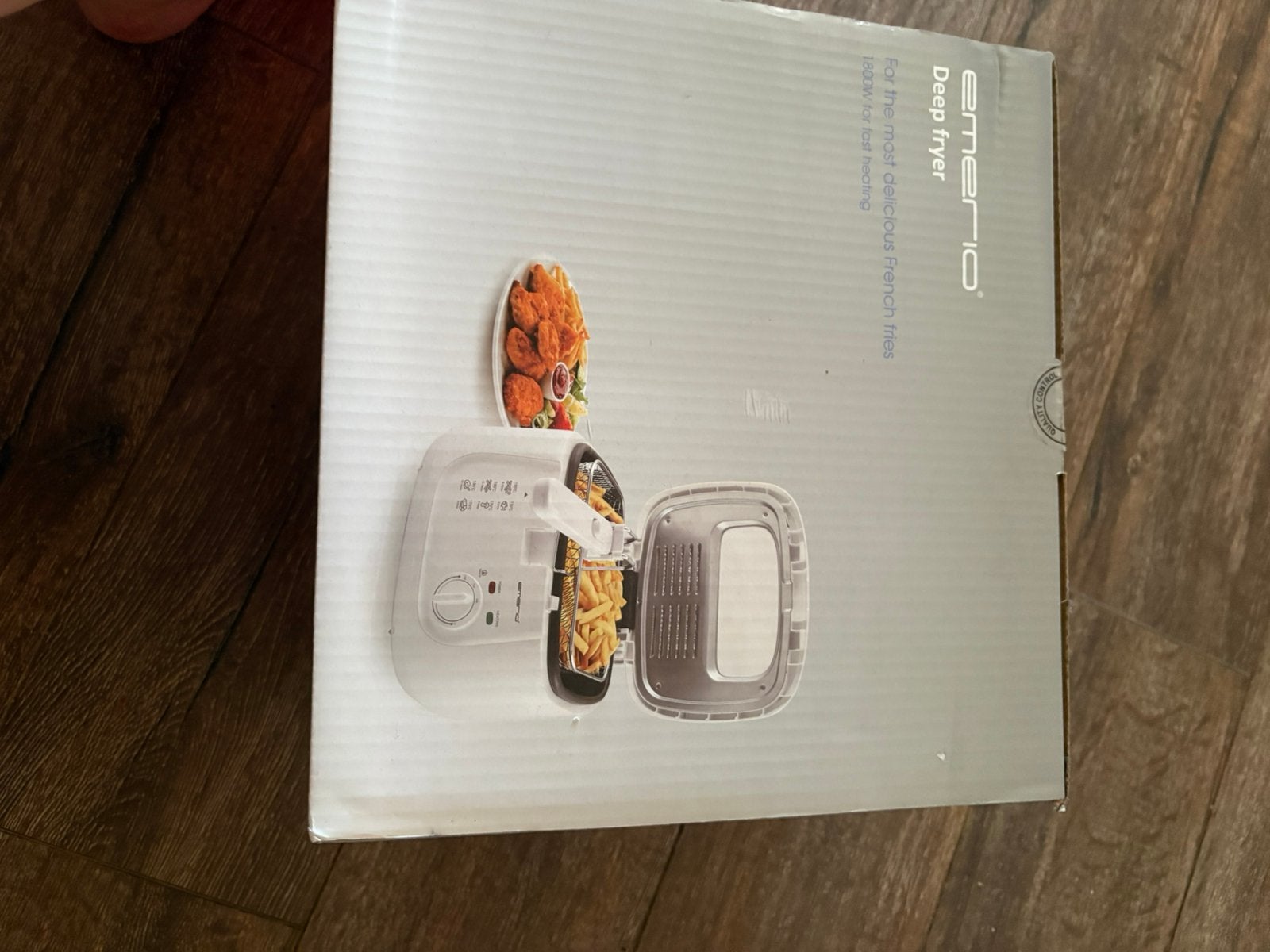 Frituurpan Nieuw Emerio, Witgoed en Apparatuur, 2 tot 3 liter, Ophalen, Nieuw